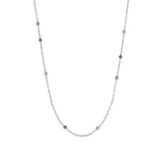 Nordahl Jewellery - SWEETS52 halskæde i sølv m. natursten